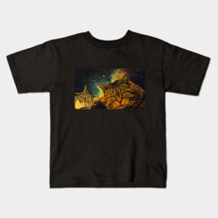 cosmic cat shirt episode 6 Kids T-Shirt